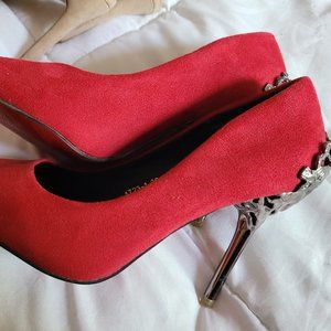 Red high heels
